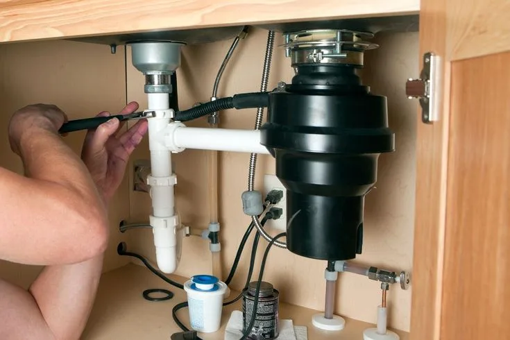 Garbage disposal installation and repair in Lawrenceville, Georgia kitchen