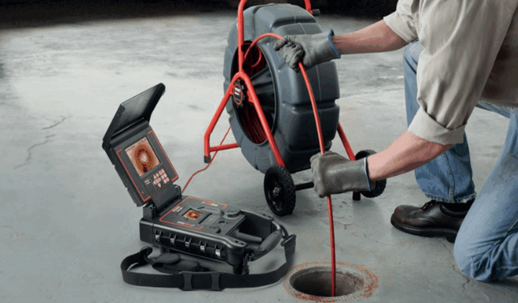 Sewer camera inspection and drain cleaning service in Lawrenceville, Georgia