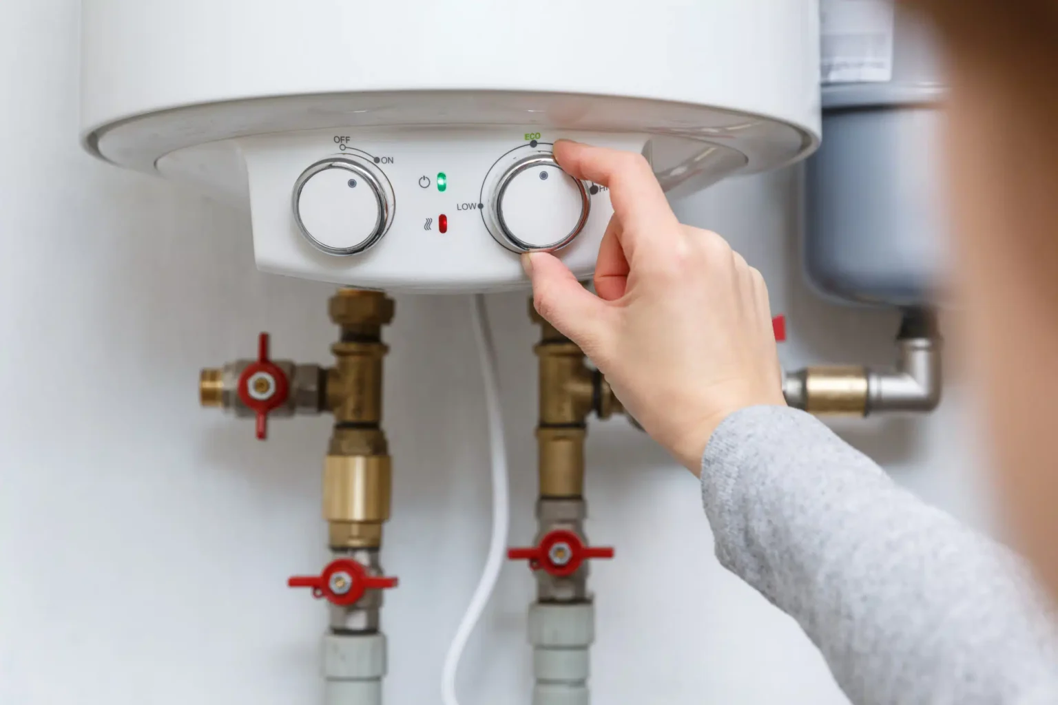 Water heater temperature adjustment and repair in Lawrenceville, Georgia